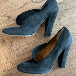 Chloe velvet 4in heel